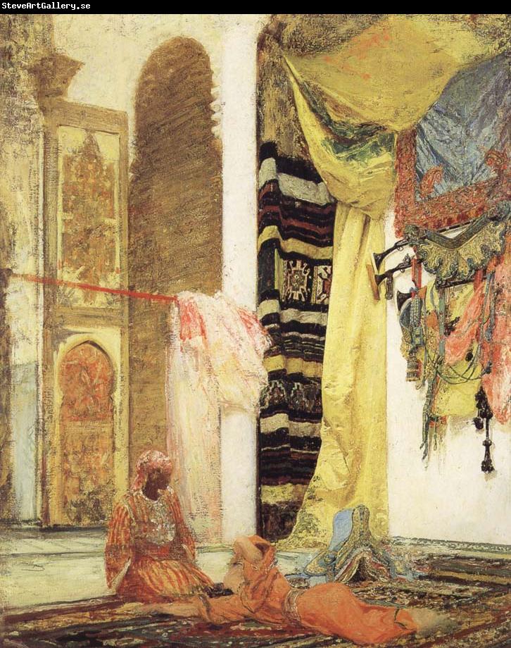 Henri Regnault Patio in Tangiers